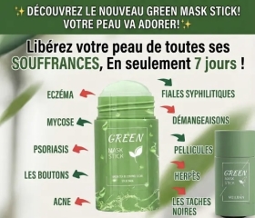 Masque stick rendre votre visage naturel et éclatante  Parce que votre beauté mérite le meilleur.  
Avec le Mask Stick MEIDIAN, transformez votre routine soin en un instant de bonheur. Sa texture agréable et son application facile vous offrent un moment de bien-être tout en sublimant l’apparence de votre peau. Résultat : une sensation de fraîcheur, une peau qui paraît plus propre, et une beauté qui se révèle naturellement.
