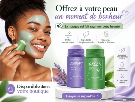 Masque stick rendre votre visage naturel et éclatante  Parce que votre beauté mérite le meilleur.  
Avec le Mask Stick MEIDIAN, transformez votre routine soin en un instant de bonheur. Sa texture agréable et son application facile vous offrent un moment de bien-être tout en sublimant l’apparence de votre peau. Résultat : une sensation de fraîcheur, une peau qui paraît plus propre, et une beauté qui se révèle naturellement.
