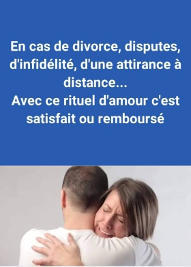 RITUEL DE RETOUR AFFECTIF IMMEDIAT +22960663782 WhatsApp :+229 60663782
Ceux qui disent que le travail de Retour affectif amoureuse  n